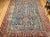 19th Century Hand-Knotted Persian Heriz Serapi Rug, Tree of Life, Blue , For Sale - Image 11 of 12