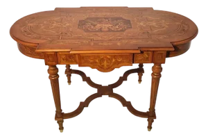 Napoleon III Style Coffee Table, 1980s