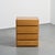 Chest of drawers in solid pine slats with straight dovetail joints from the Savoie collection, 1970s. with its four...