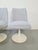 Textile Vintage Tulip Dining Chairs and Table in the style of Eero Saarinen, 1970s, Set of 5 For Sale - Image 7 of 17