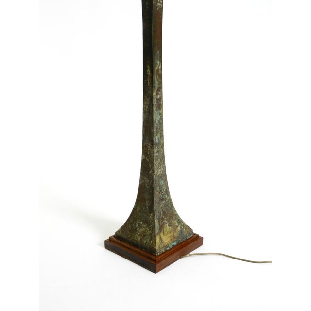 Bronze Verdigris Floor Lamp by Stewart Ross James for Hansen Lighting, USA, 1960s For Sale - Image 16 of 18