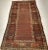Red Antique Persian Kurdish Area Rug, Handwoven All-Over Paisley Pattern, Rust Red & Navy, 3’ X 6’ For Sale - Image 8 of 8