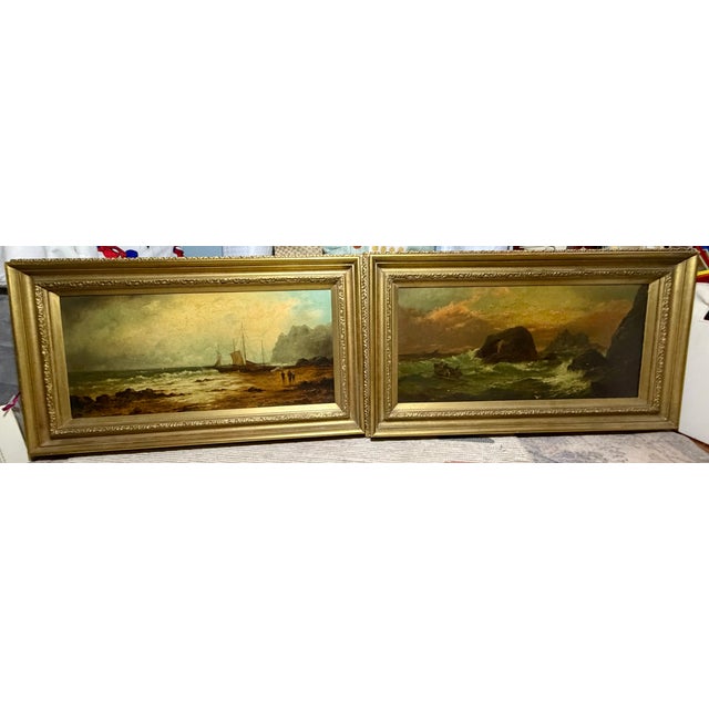 Early 19th Century Early 19th Century British School Paintings - Pair For Sale - Image 5 of 6