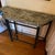 1980s Stone Top Wrought Iron Console Table For Sale - Image 4 of 11