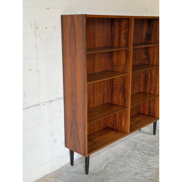 1960s Poul Hundevad Rosewood Bookcase Danish Mid-Century Modern 1960s For Sale - Image 5 of 11