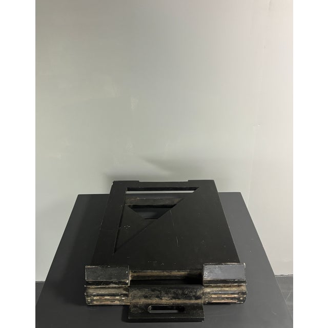 Postmodern Dutch Foldable Side Chair from Eindhoven Design Academy, 1980s For Sale - Image 18 of 18