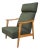Mid-Century Modern Swedish Armchair, c.1950s For Sale