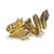 Bochic "Orient" Neoclassical Dragon Yellow Sapphire Ring Set 18K Gold & Silver For Sale - Image 9 of 18