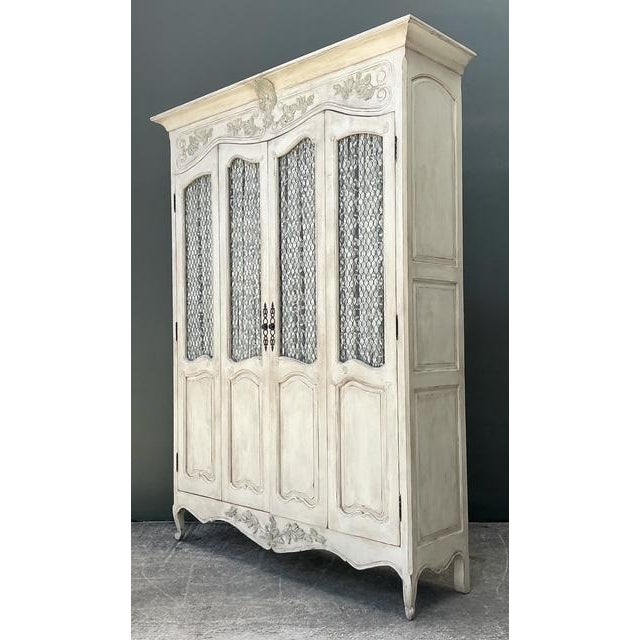Vintage Habersham Louis XV Bibliotheque For Sale - Image 13 of 13