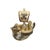 Vintage Asian Cream Bone Inset Treasure Ship Display Art Figure For Sale In San Francisco - Image 6 of 16