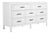 Bermuda Eight-Drawer Dresser - White For Sale