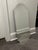 Glass Pottery Barn Frameless Beveled Mirror With Antiqued Patina For Sale - Image 7 of 9