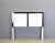 White Lacquer and Chrome Headboard For Sale - Image 5 of 5