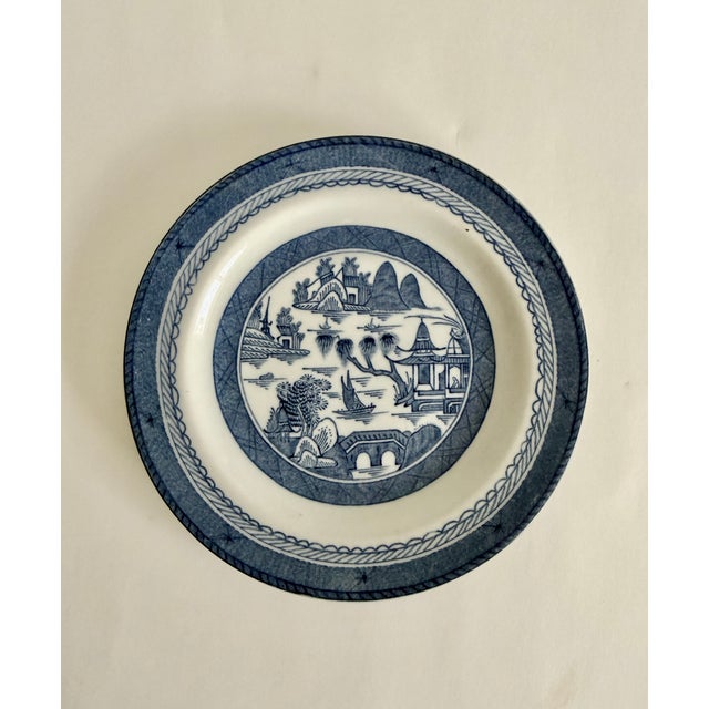 Blue and White Chinoiserie Wall Plates - Grouping of 3 For Sale In Los Angeles - Image 6 of 7