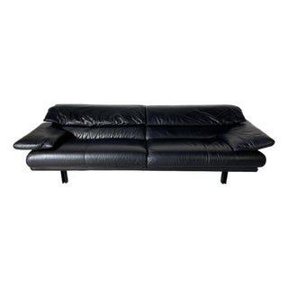 Vintage Alanda Leather Sofa by Paolo Piva for B&b Italia, 1980s For Sale