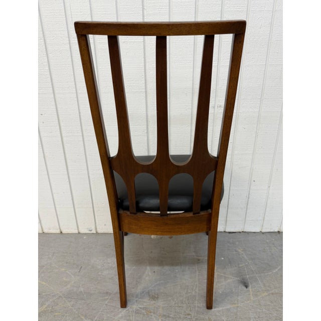 Mid-Century Modern Broyhill Brasilia Walnut Dining Chairs - Set of 8 For Sale - Image 9 of 9