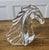 Crystal Head of a Horse from Daum of Nancy, France, 1960s For Sale - Image 6 of 9