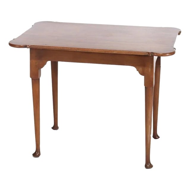 Newport Collection Kittinger Queen Anne Style Mahogany Side Table C1930 For Sale