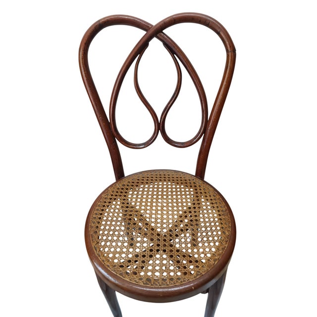 Wood Bentwood Chairs from Jacob & Josef Kohn, 1900s, Set of 2 For Sale - Image 7 of 9