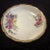 Traditional Vintage Pink Flowered Saucer With Gold Rim For Sale - Image 3 of 8
