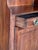 19th Century 19th Century English Mahogany Waterfall Bookcase With Cupboard Base For Sale - Image 5 of 12
