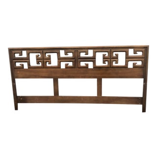 Vintage Century Furniture Greek Key King Headboard For Sale