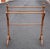 Wood Late 20th Century Victorian Style Carved Mahogany Quilt Rack For Sale - Image 7 of 7