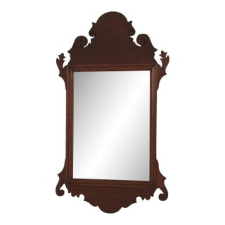 Mahogany Colonial Williamsburg Reproduction Mirror For Sale