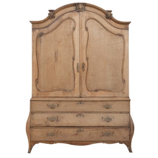 Antique Dutch Oak Cabinet, 1880 For Sale