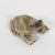 African Vintage Carved Onyx Frog Figurine or Paperweight For Sale - Image 3 of 10