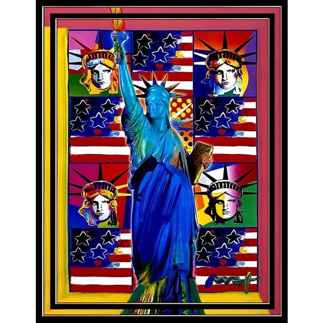 Message us to inquire about custom framing options! (Included for free with every purchase) The artwork here, "GOD BLESS...