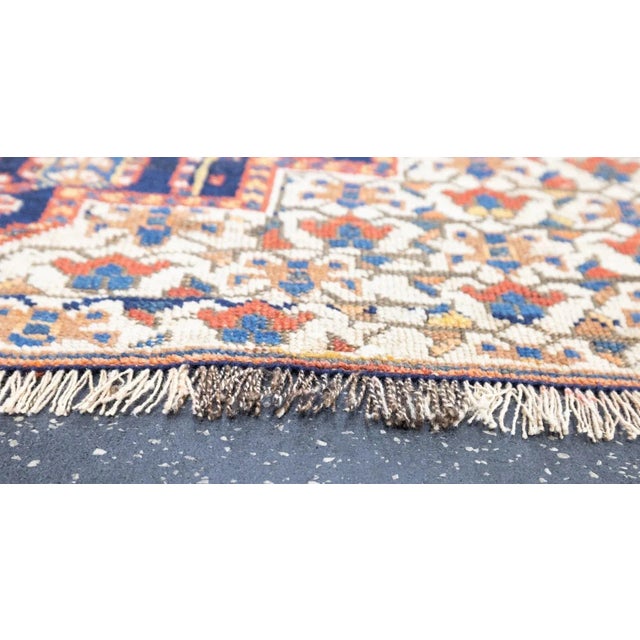Antique Bidjar Rug 3'6'' x 4'5'' For Sale In New York - Image 6 of 11