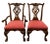 Late 20th Century Vintage Chippendale Style Mahogany Finish Dining Chairs - Set of 6 For Sale - Image 5 of 11