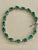 This exceptionally affordable Tennis bracelet has 16 stones of Pear shape Emeralds . Each Emerald is spaced by two...