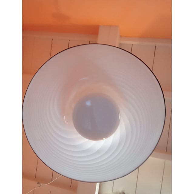 Vintage Murano Glass Pendant Light, Italy, 1960s For Sale - Image 9 of 17