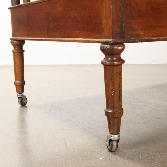 Small 18th Century Bed Umbertino in Walnut, Italy For Sale - Image 5 of 7