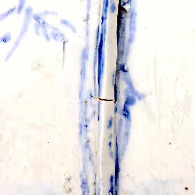 Chinoiserie Fan Shaped Studio Pottery Tea Tray by Kenneth Russell Ferguson For Sale - Image 9 of 13