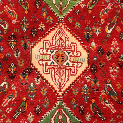Shiraz Rug in Wool For Sale - Image 5 of 9