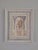 This oil painting on aluminum panel features a serene figure with closed eyes, exuding a sense of tranquility and...