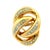 Vintage 2 Carat Diamond Swirl Earrings in 14k Yellow Gold With Omega Backs, A Pair For Sale - Image 10 of 12