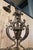 19th Century Wrought Iron Chandelier with Coat of Arms For Sale - Image 9 of 14