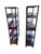 1990s Chinese Chippendale Rosewood Étagères With Fretwork a Pair For Sale - Image 11 of 17