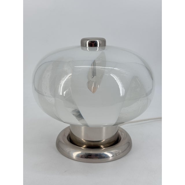 Mid-Century Table Lamp in Murano Glass, Italy, 1970s For Sale - Image 13 of 15