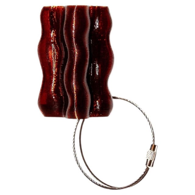 Brown Amber Magma Keyring by Mana For Sale - Image 8 of 8