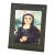 1990s Cat Mona Lisa Art on Canvas Frame Reproduction For Sale