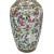 Canton Famille Rose Mandarin Vase, Fluted Body and Castellated Top, Ca. 1840 For Sale - Image 9 of 13