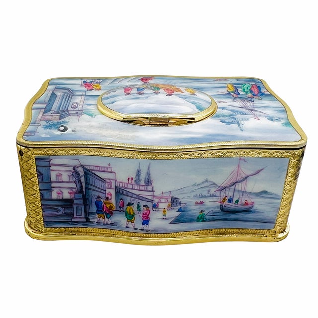 Karl Griesbaum Enamel Singing Bird Box Automaton For Sale - Image 4 of 11