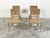 French Set of Four French 18th Century Painted Side Chairs with Liberal Arts Allegory For Sale - Image 3 of 10