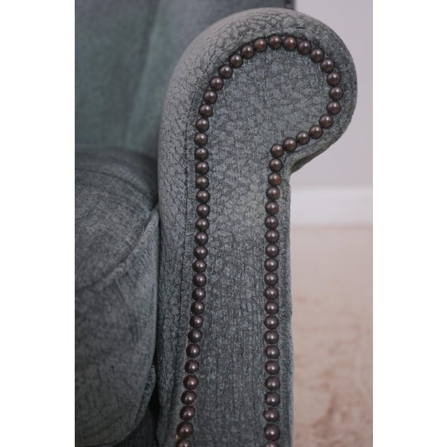 Pair of Lexington Upholstered Marissa Wing Chairs For Sale - Image 13 of 18