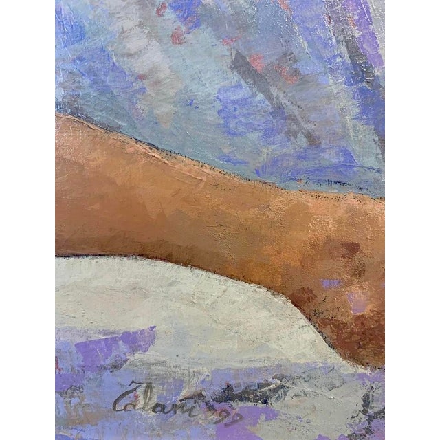 2010s Giampaolo Talani "The Musician Chime" Oil on Board, Figurative Music Scene, Italian Contemporary Art, Tuscan Coastal Art For Sale - Image 5 of 11